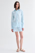 SHORTS BOXER AZUL CLARO